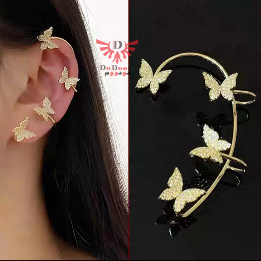 گوشواره ایرکاف پروانه E22