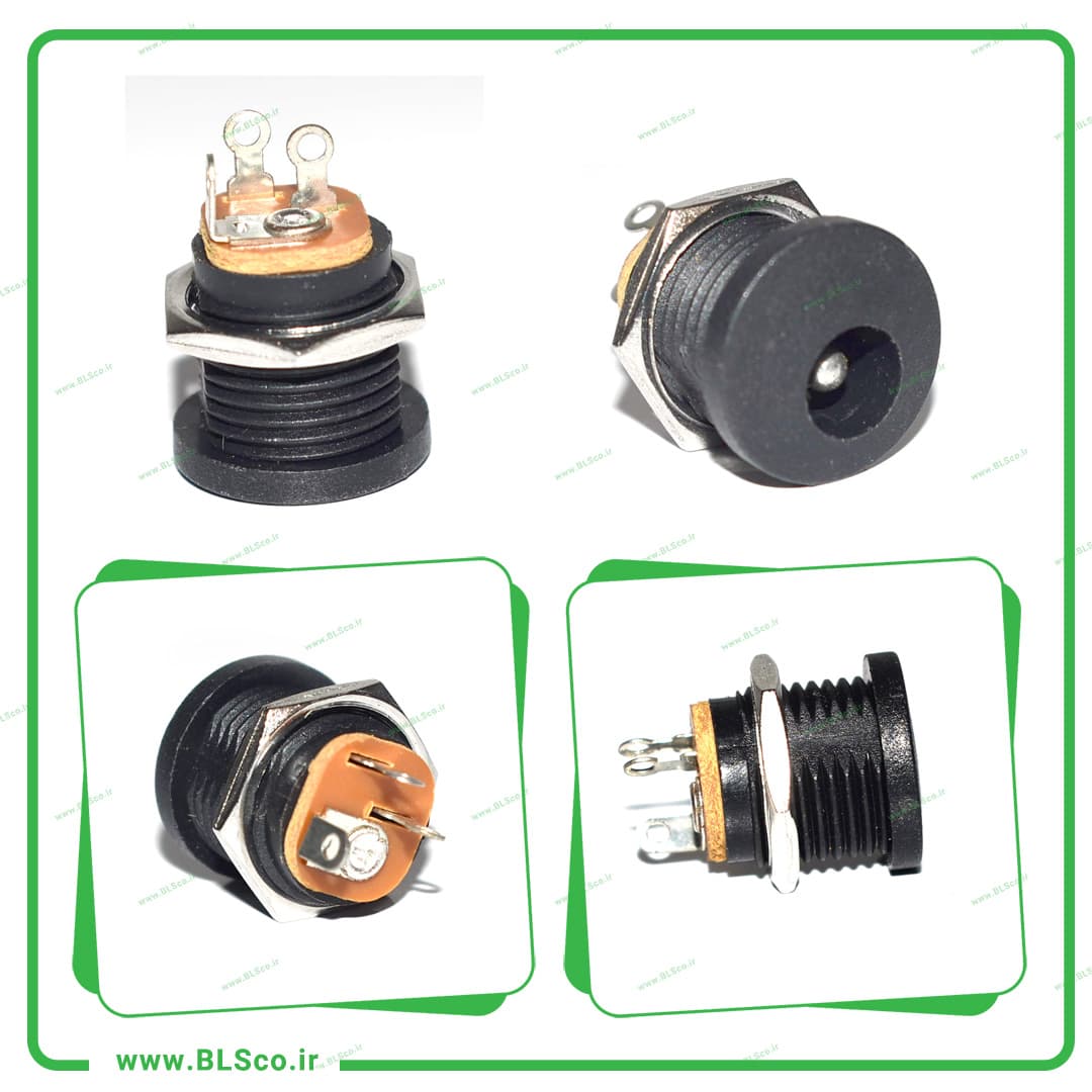 سوکت شارژ یونیورسال 2.5*5.5 کد 293 — تصویر ۲