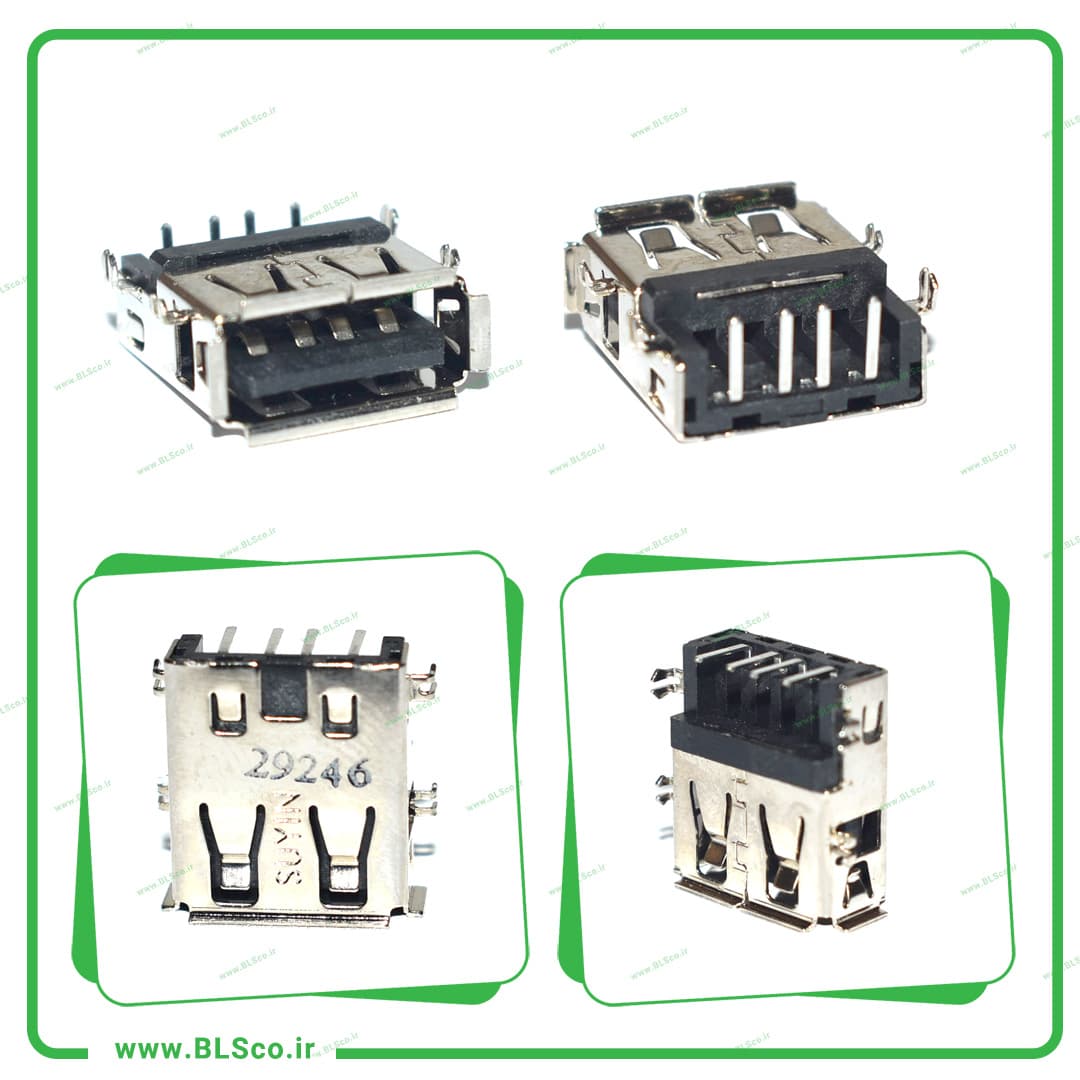 جک USB2 لپ تاپ کد 622