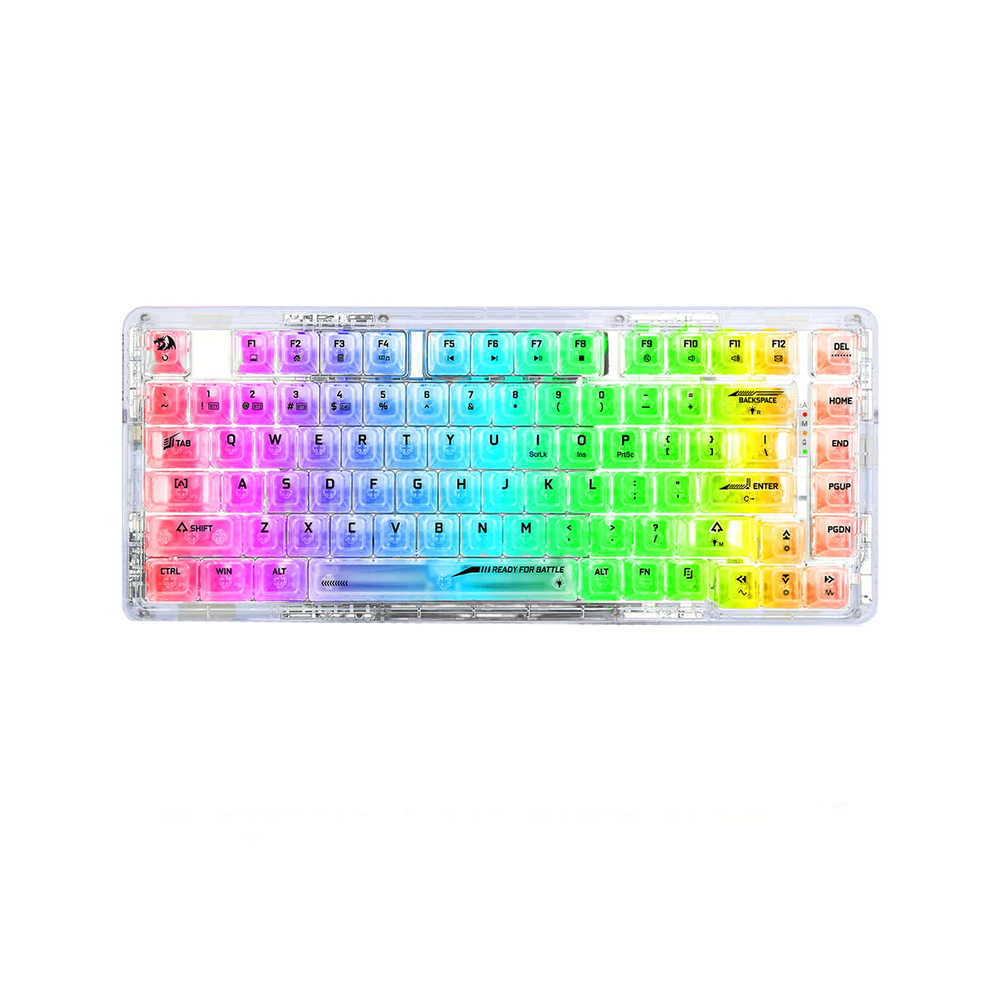 کیبورد گیمینگ بی سیم ردراگون مدلElf Pro K649CT RGB با سوئیچ مکانیکال