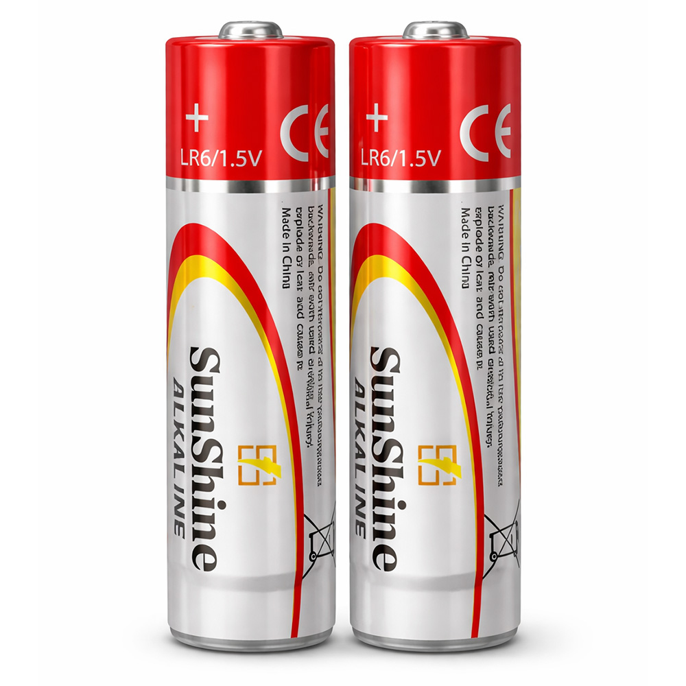 باتری قلمی گیگاسل Sun Shine آلکالاین بسته 2×5 عددی — تصویر ۳