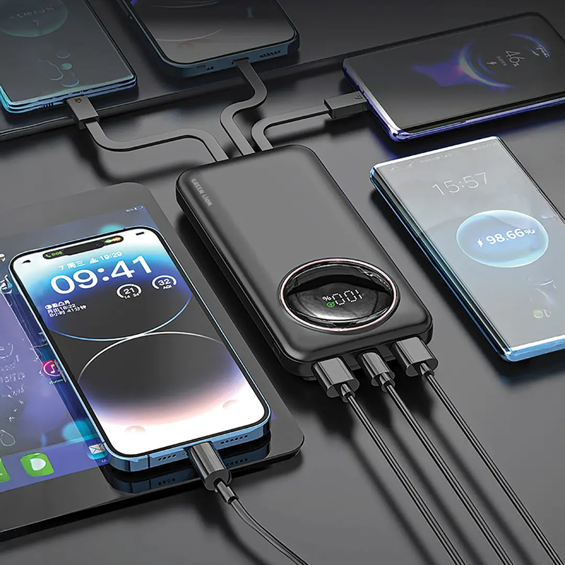 پاوربانک فست گرین لاین مدل Power Pulse ظرفیت 10000 میلی آمپر ساعت — تصویر ۴
