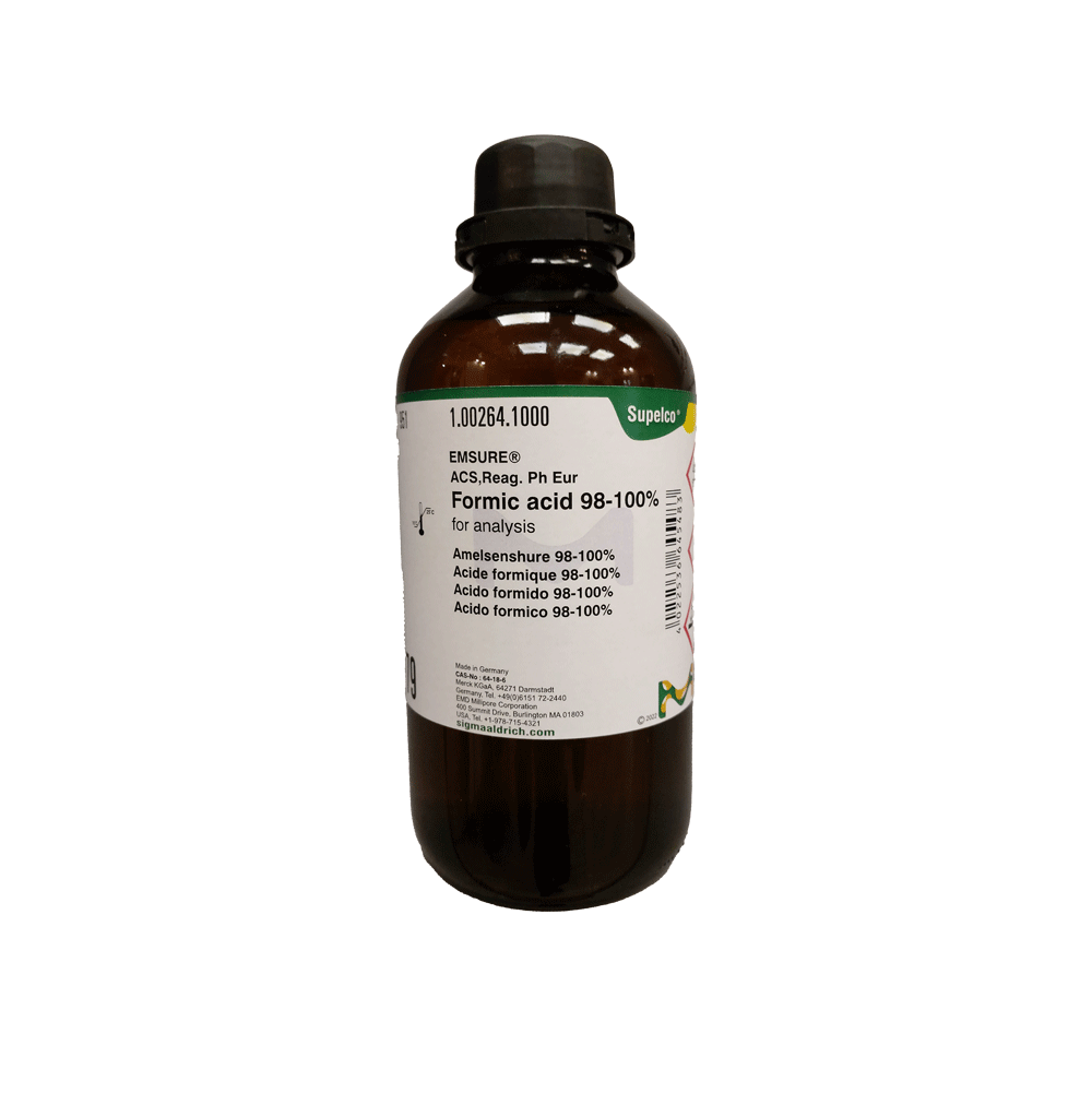 فرمیک اسید 98-100% ACS برای آنالیز برند مرک آلمان کد 100264 — تصویر ۲