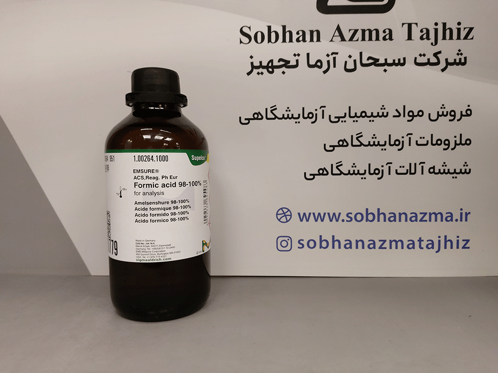 فرمیک اسید 98-100% ACS برای آنالیز برند مرک آلمان کد 100264 — تصویر ۵
