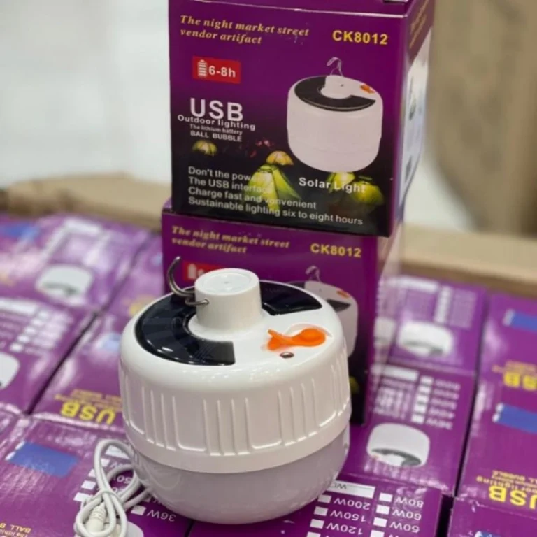 لامپ شارژی مدل CK8012 — تصویر ۲