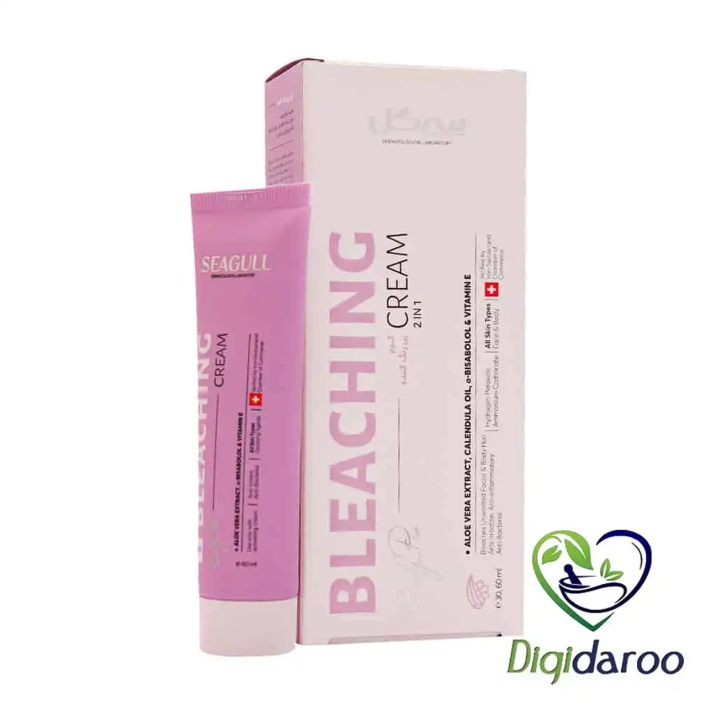کرم بی رنگ کننده سی گل ۳۰+۶۰ میلی لیتری (Bleaching) — تصویر ۲
