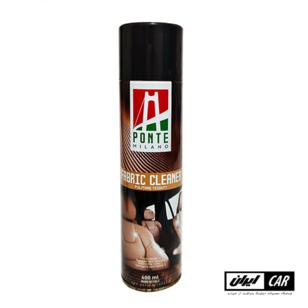 اسپری تمیز کننده صندلی خودرو پونته میلانو مدل Ponte Milano Fabric Cleaner — تصویر ۲