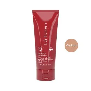 کرم پودر روشن کننده سی سی کرم SPF40 سینره 40 میلی لیتر (Medium) — تصویر ۴