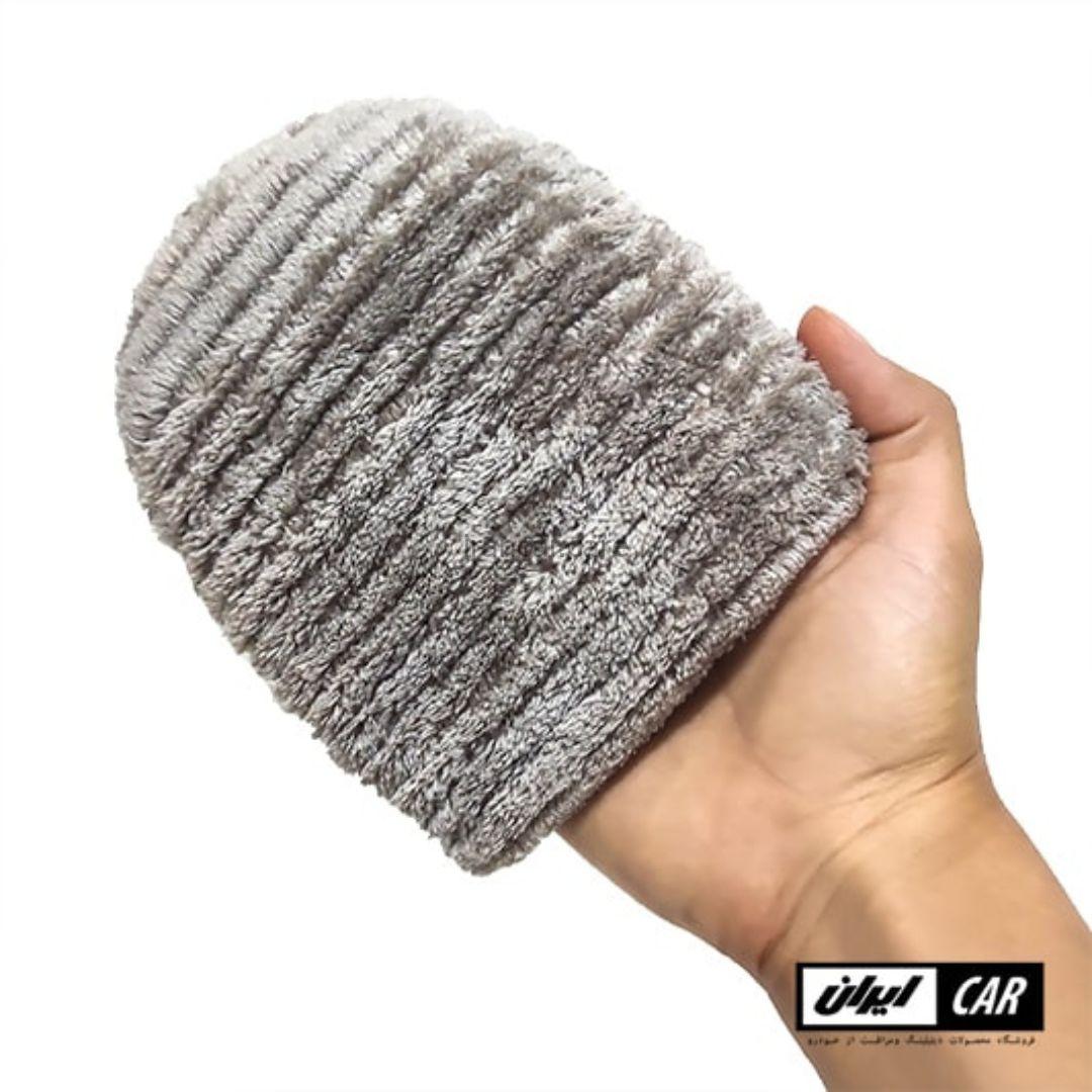 پد اپلیکاتور میکروفایبر اجرای پولیش رنگ خودرو مدل Microfiber Polish Applicator Pad — تصویر ۳
