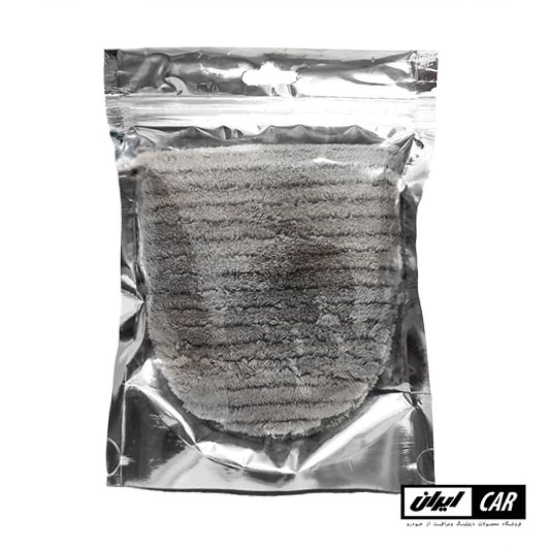 پد اپلیکاتور میکروفایبر اجرای پولیش رنگ خودرو مدل Microfiber Polish Applicator Pad — تصویر ۴