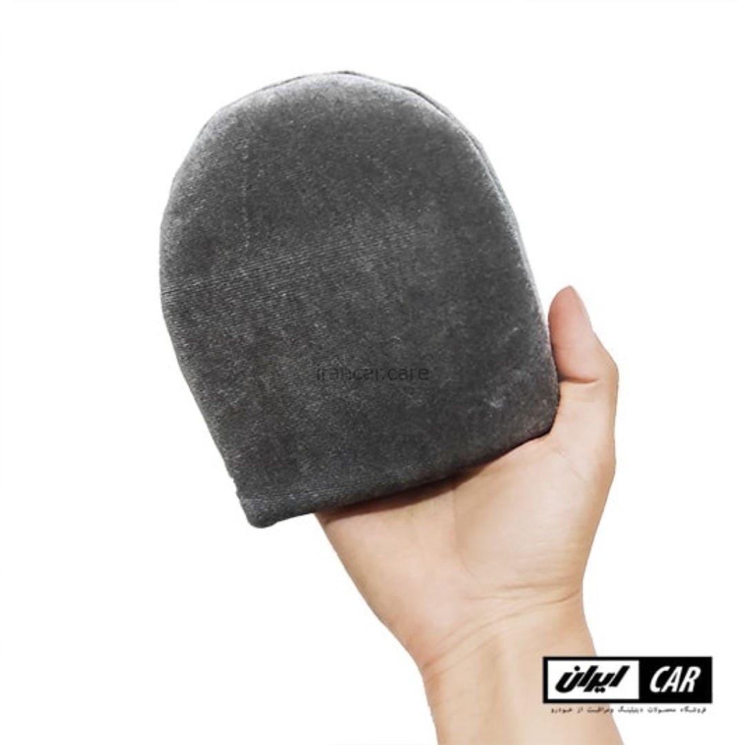 پد اپلیکاتور میکروفایبر اجرای واکس داخل خودرو مدل Microfiber Wax Applicator Pad — تصویر ۳