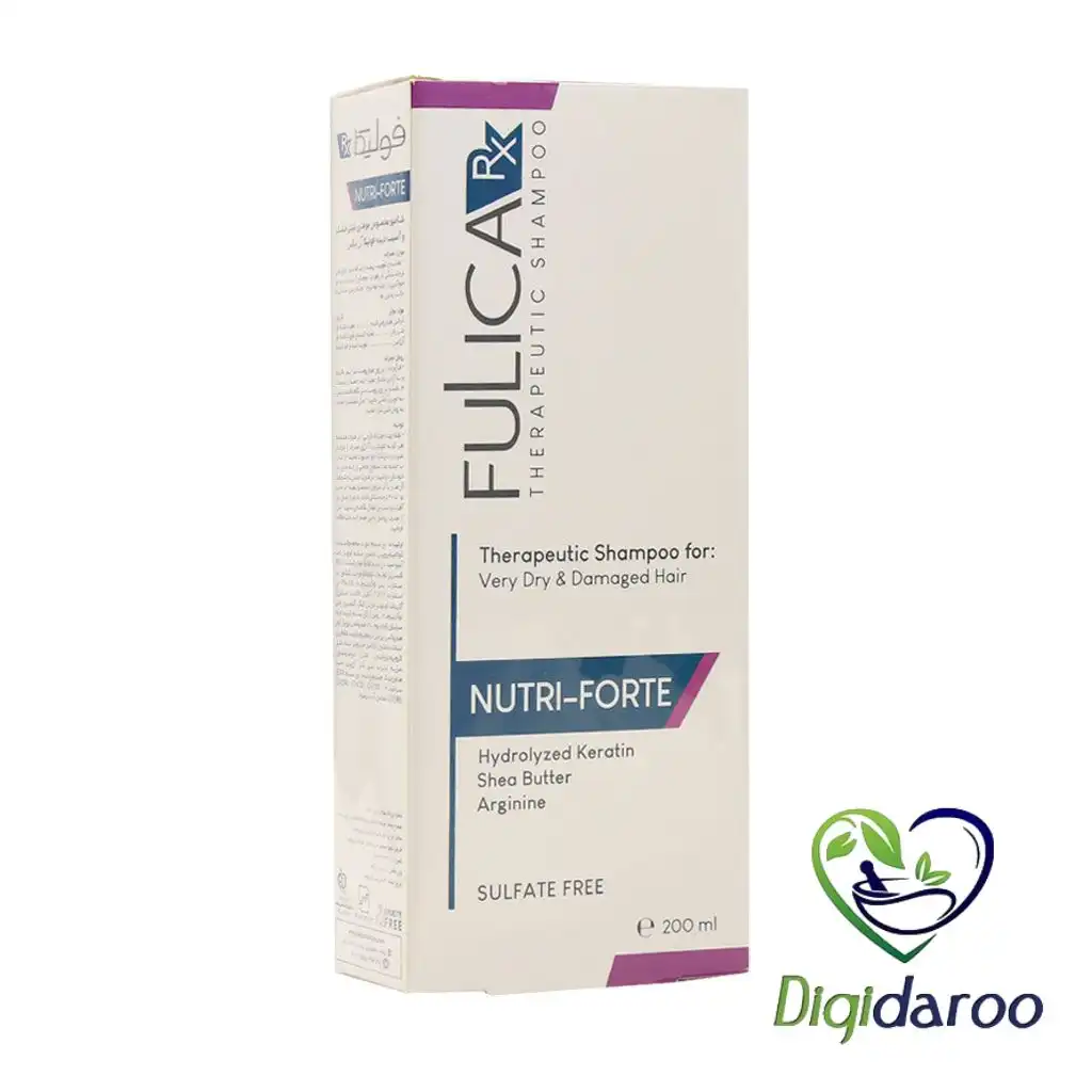 شامپو نوتری فورت فولیکا (Nutri-Fort) آر ایکس 200 میلی لیتری