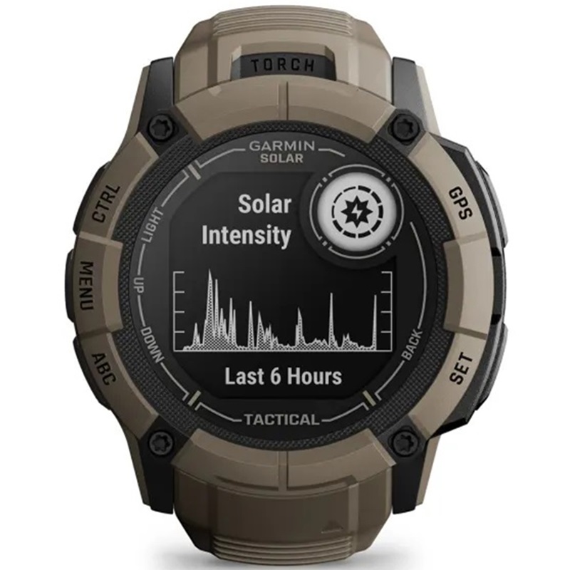 ساعت گارمین Instinct 2X Solar Tactical Coyote Tan — تصویر ۲