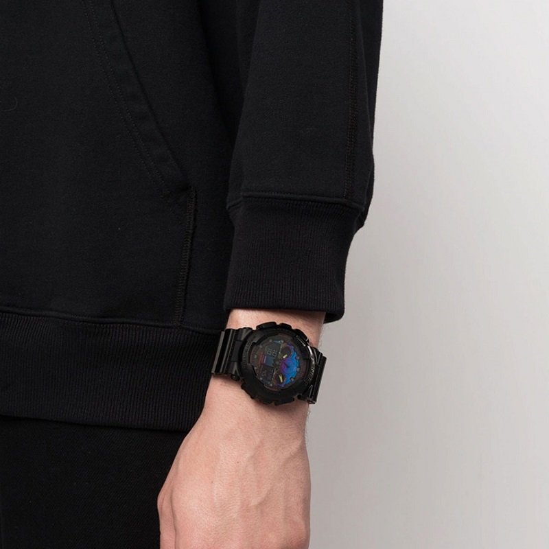 ساعت کاسیو جی شاک GA-100RGB-1ADR — تصویر ۳