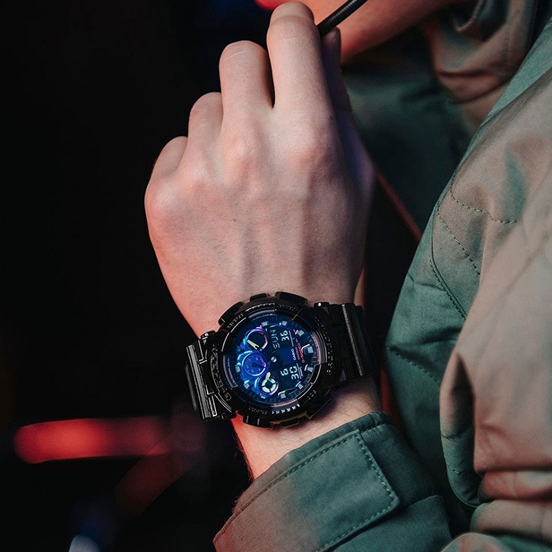 ساعت کاسیو جی شاک GA-100RGB-1ADR — تصویر ۵