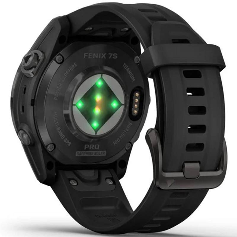 ساعت گارمین Fenix 7S Pro Sapphire Solar Carbon Gray — تصویر ۴