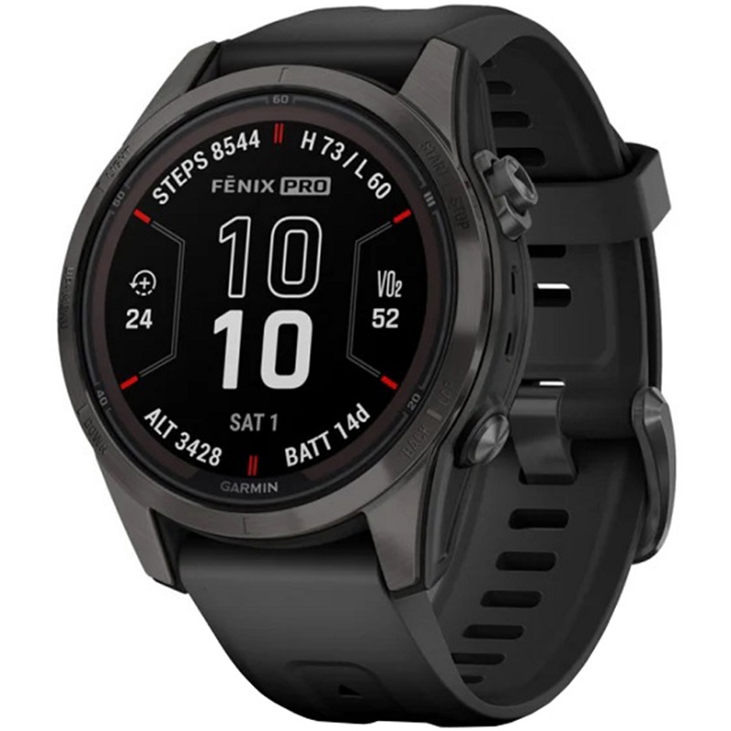 ساعت گارمین Fenix 7S Pro Sapphire Solar Carbon Gray
