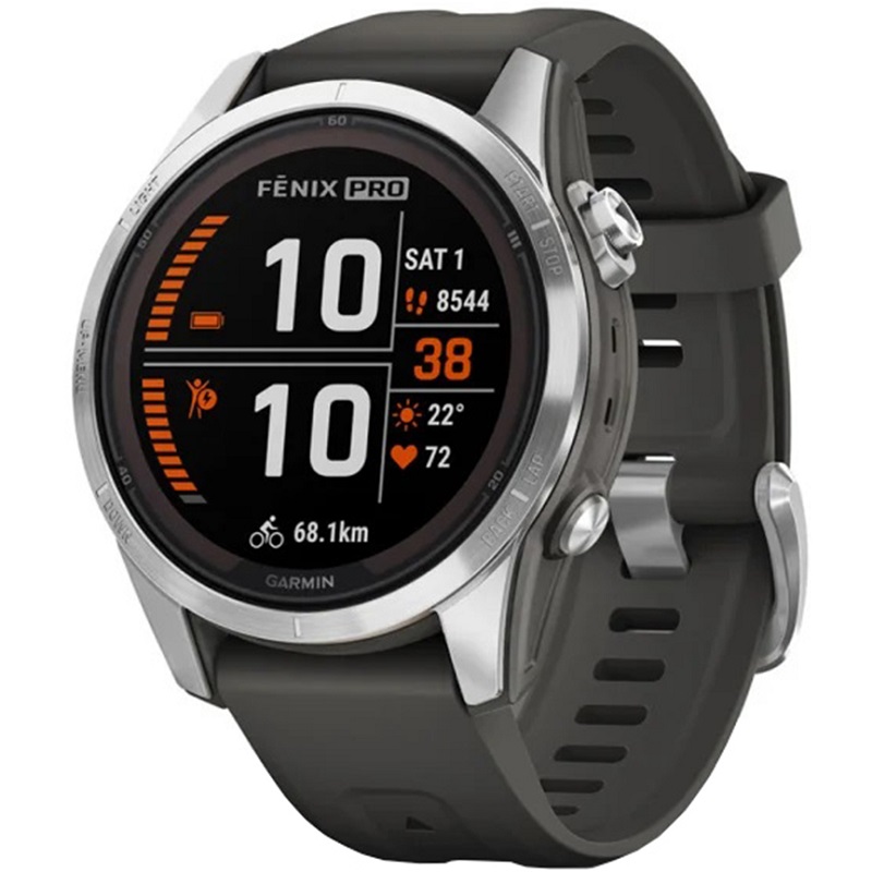 ساعت گارمین Fenix 7S Pro Solar Silver