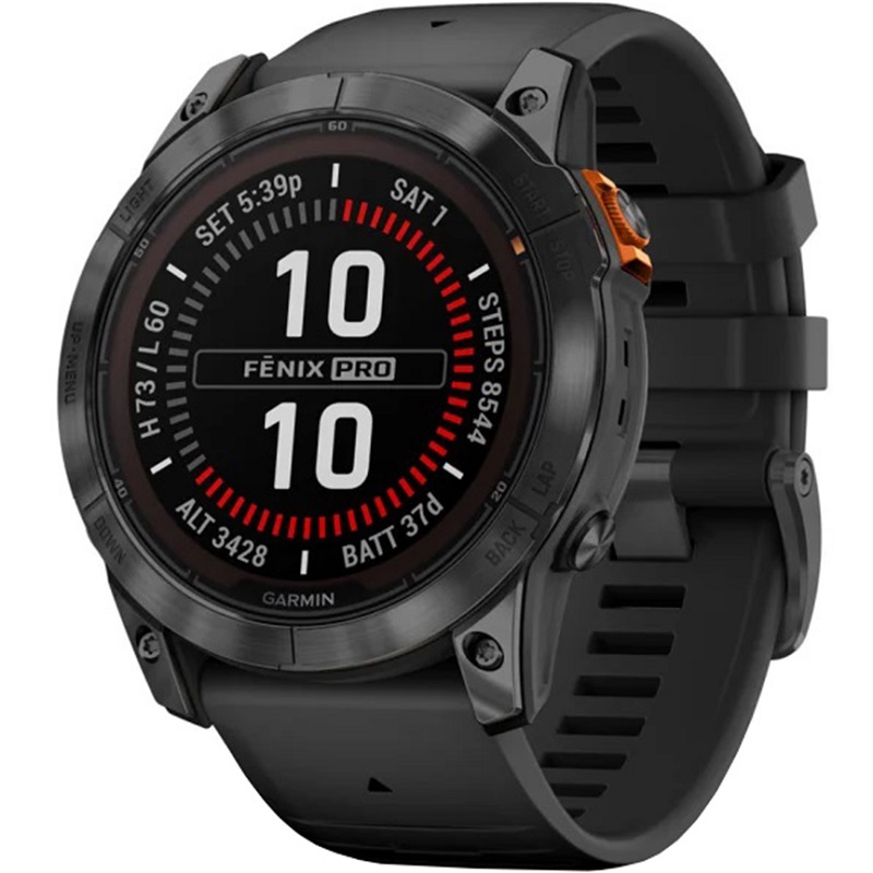 ساعت گارمین Fenix 7X Pro Solar Slate Gray — تصویر ۲
