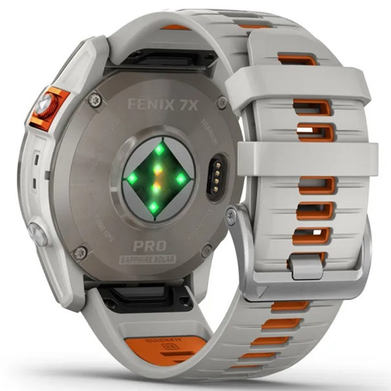 ساعت گارمین Fenix 7X Pro Sapphire Solar Fog Gray — تصویر ۳