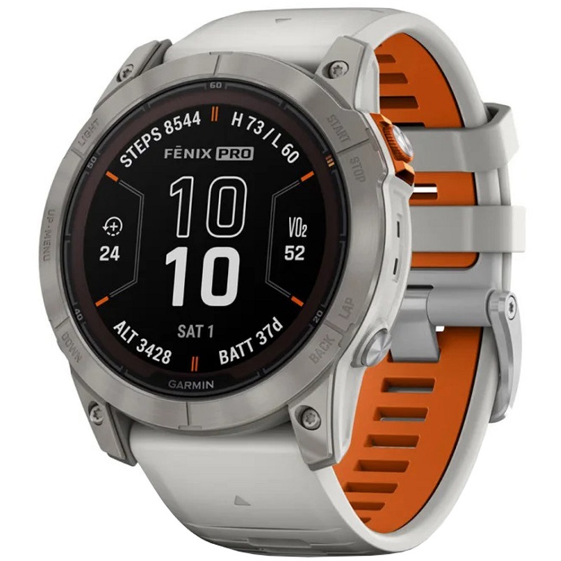 ساعت گارمین Fenix 7X Pro Sapphire Solar Fog Gray — تصویر ۲