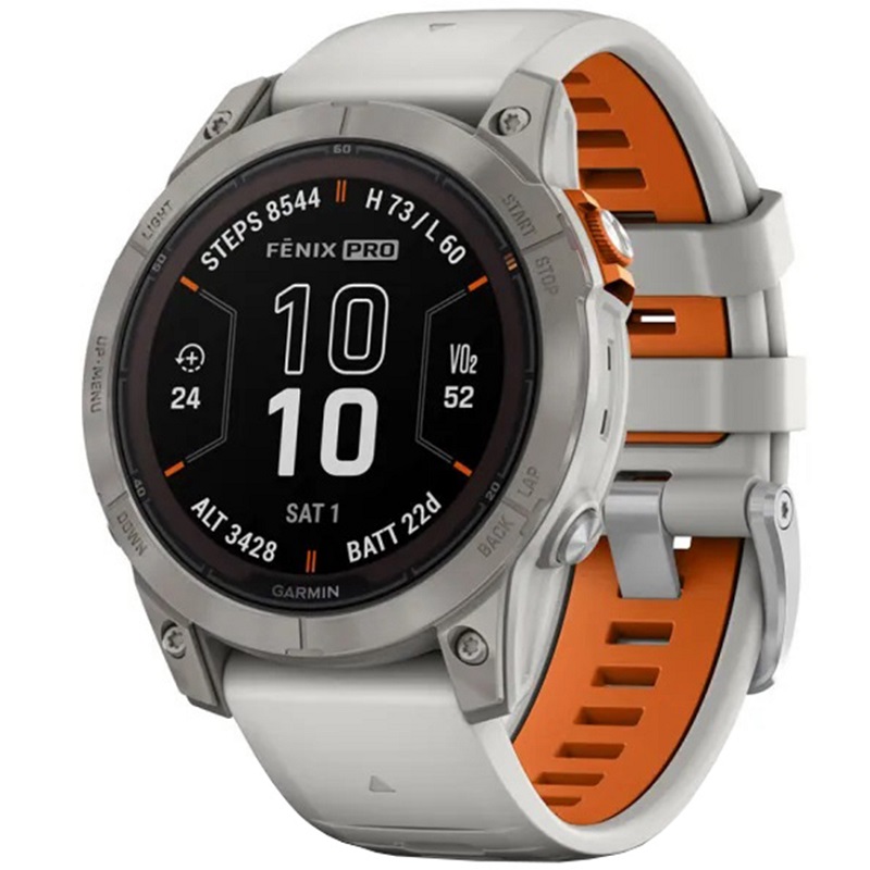 ساعت گارمین Fenix 7 Pro Sapphire Solar Fog Gray — تصویر ۲