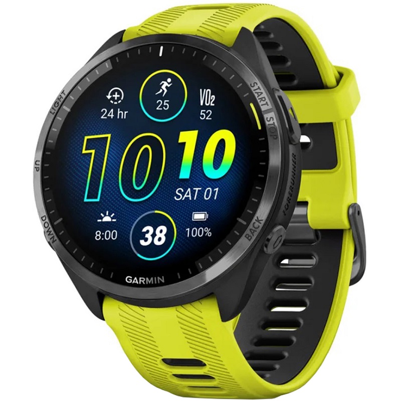 ساعت گارمین Forerunner 965 Yellow Black