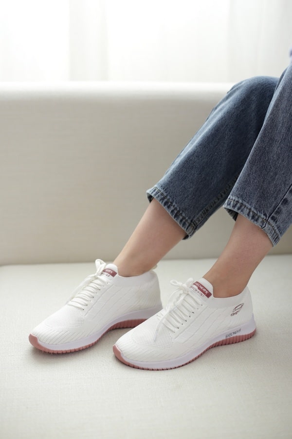 کتونی جورابی زنانه | مدل اس بافت زنانه Skechers — تصویر ۶