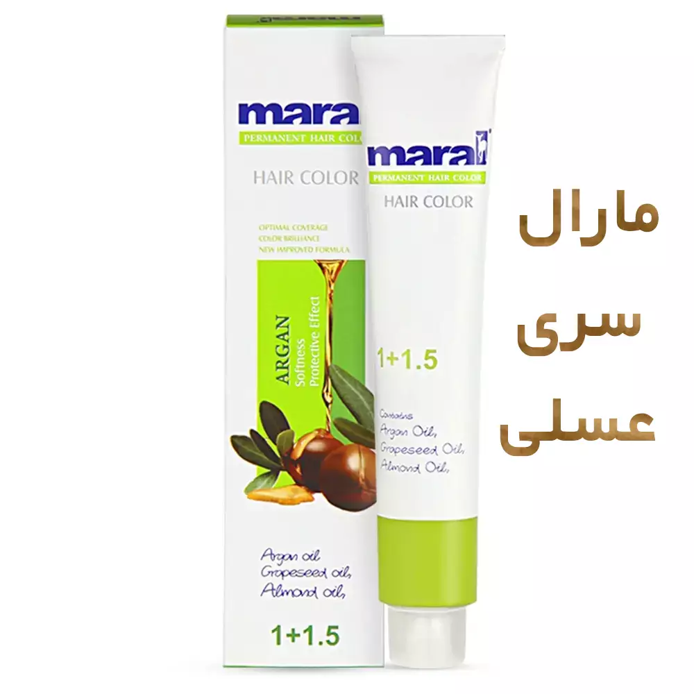 رنگ موی عسلی مارال ۱۰۰ میلی لیتر — تصویر ۲