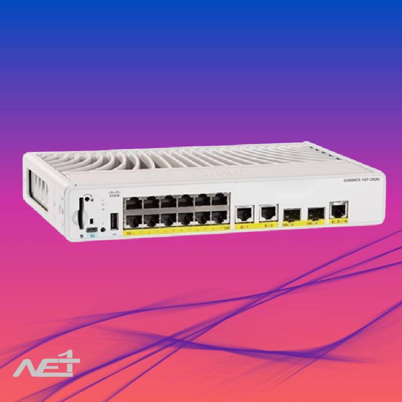 سوئیچ سیسکو مدل Cisco C9200CX-12T-2X2G