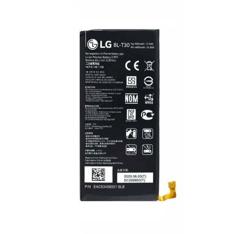 باتری گوشی ال جی LG X Power 2 مدل BL-T30 — تصویر ۳