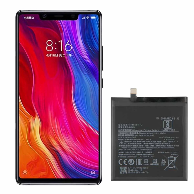 باتری اصلی شیائومی Mi 8 SE مدل BM3D — تصویر ۲