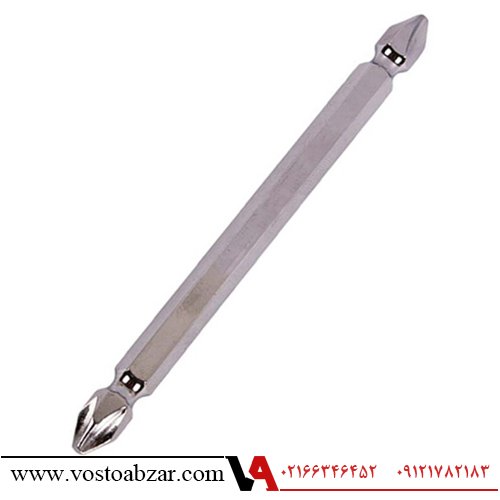 نوک پیچ گوشتی دو سر چهارسو ولف سایز 11 سانت — تصویر ۲