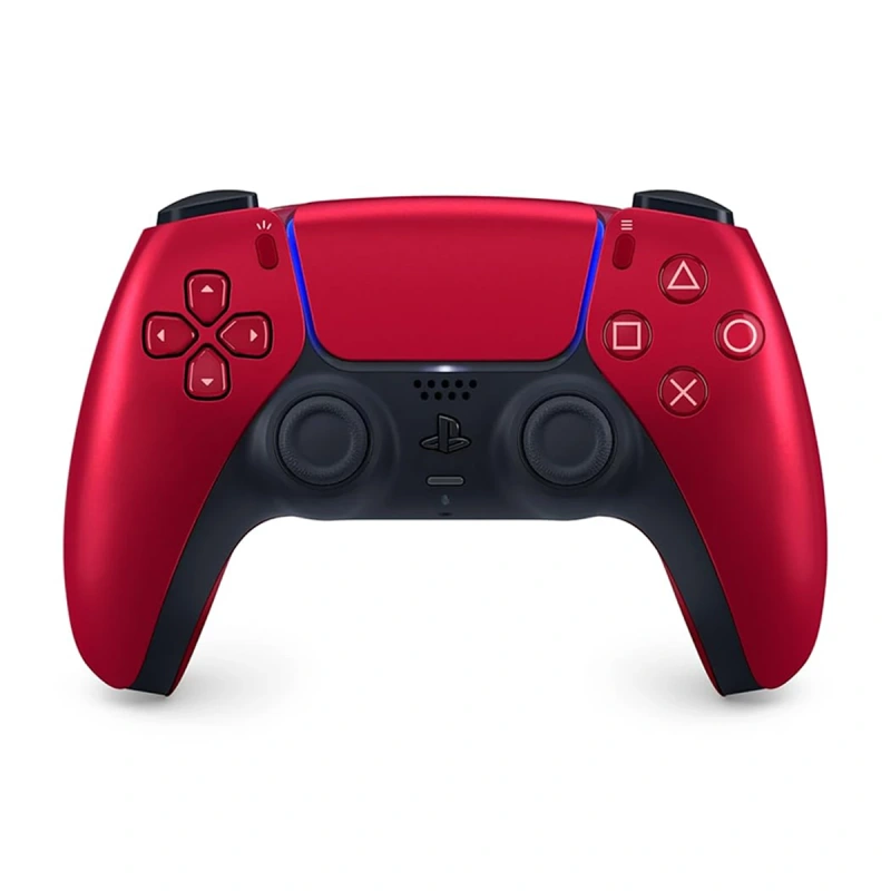 دسته PS5 قرمز متالیک مدل DualSense Volcanic Red — تصویر ۲