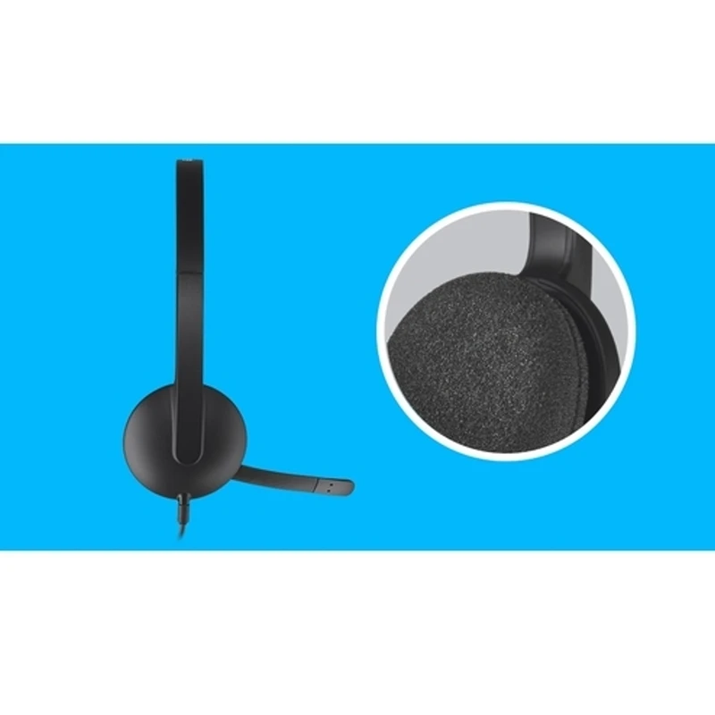 هدست لاجیتک Logitech H340 USB — تصویر ۴