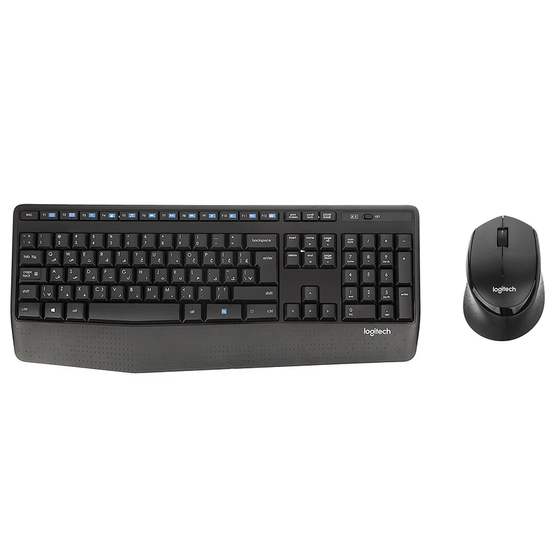 کیبورد و موس بی سیم لاجیتک Logitech MK345 با حروف فارسی