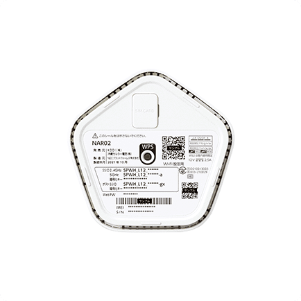 مودم روتر 5G/4G ان ای سی مدل Speed Wi-Fi HOME 5G L12 NAR02 CAT.21 + Wi-Fi 6 — تصویر ۶