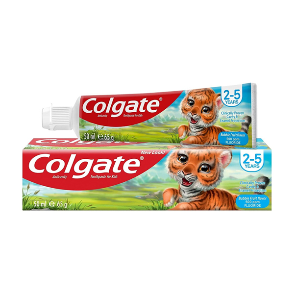 خمیر دندان کودک کلگیت مناسب 2 تا 5 سال | حجم 50 میل – Colgate — تصویر ۲