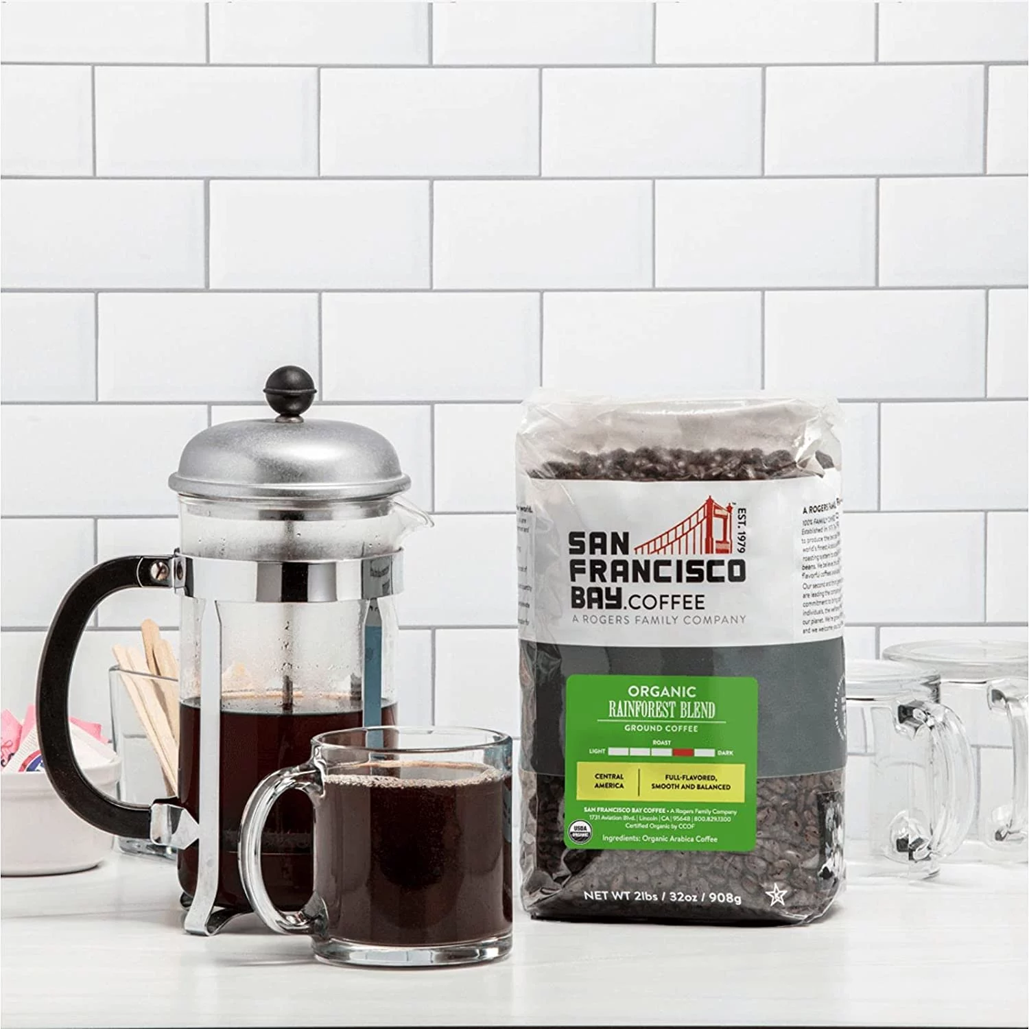 دان قهوه سان فرانسيسكو مدل Rainforest Blend — تصویر ۶
