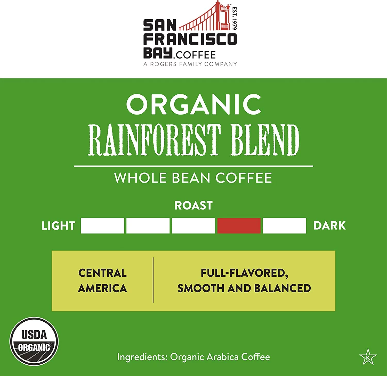 دان قهوه سان فرانسيسكو مدل Rainforest Blend — تصویر ۳