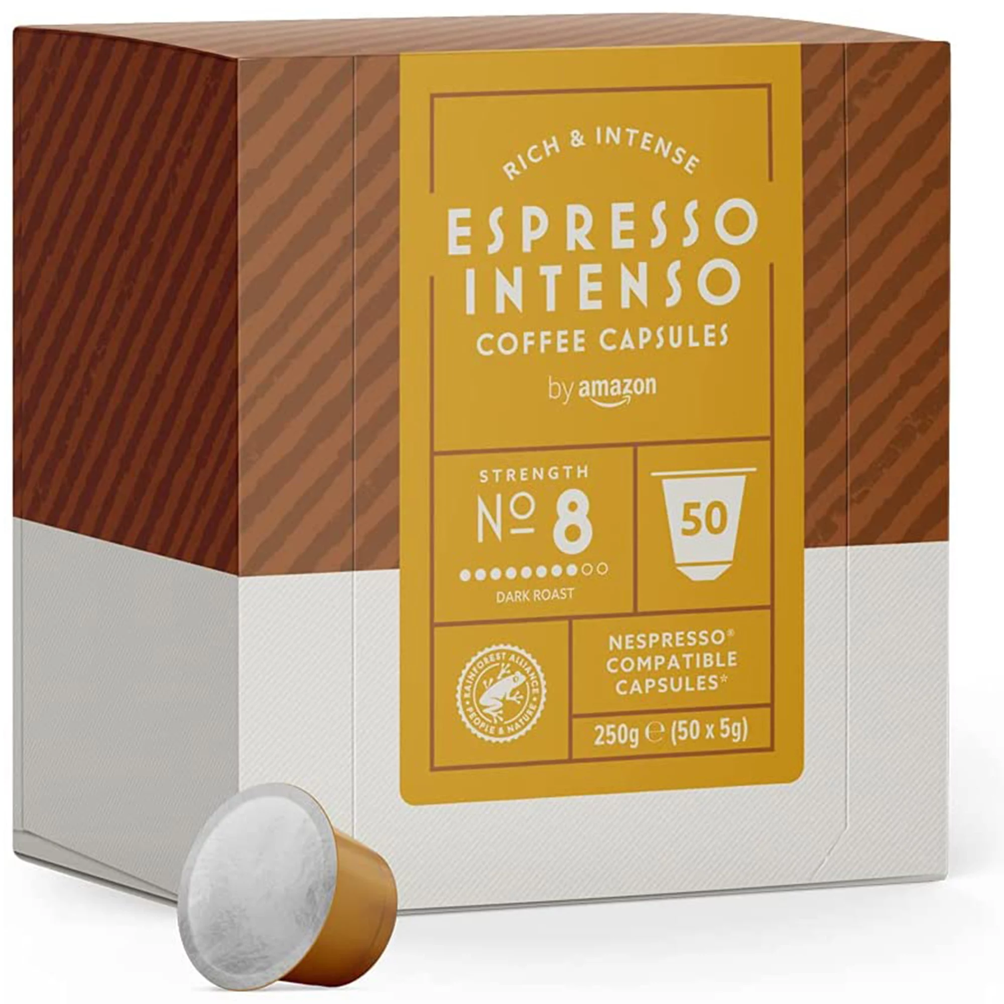 کپسول قهوه آمازون 50 عددی مدل Espresso Intenso — تصویر ۲