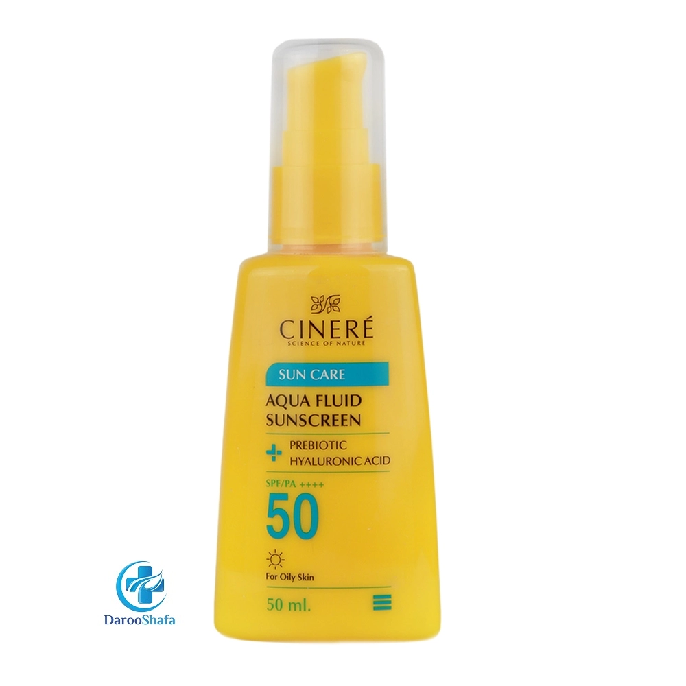 فلوئید ضد آفتاب SPF 50 پوست چرب سینره — تصویر ۲