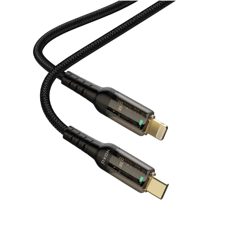 کابل تبدیل Type-C به Lightning نوکسو مدل CN-3 طول 1.2 متر — تصویر ۲