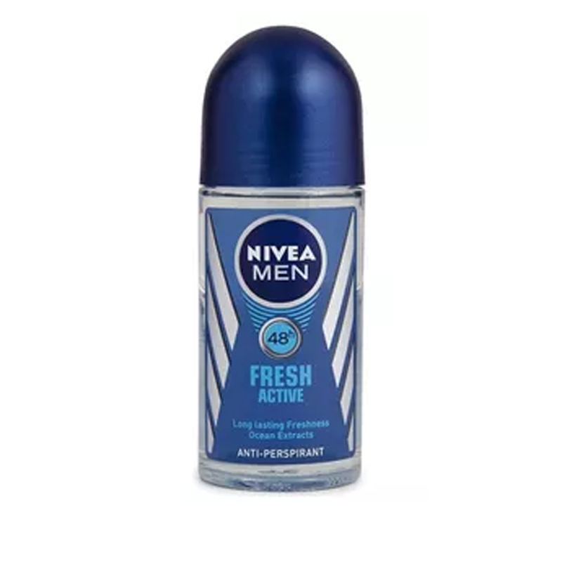 نیوا رول ضد تعریق مردانه مدل فرش اکتیو {NIVEA} 50 ml