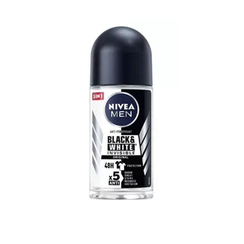نیوا رول ضد تعریق 50 مدل بلک اند وایت {NIVEA} 50 ml