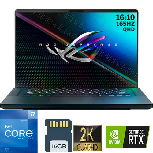 لپ تاپ Asus Rog Zephyrus M16/I7 11800H/16/512/3050