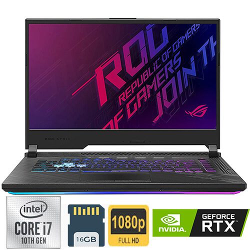 لپ تاپ ایسوس ROG Strix G512LV با پردازنده Core i7