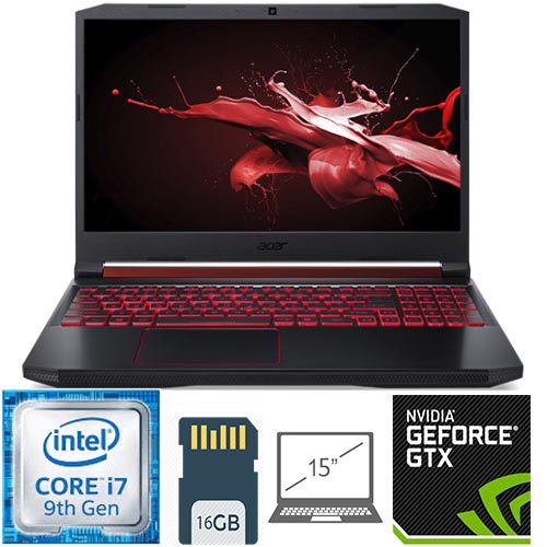 لپ تاپ ایسر acer nitro 5 نیترو 5 با گرافیک 1650