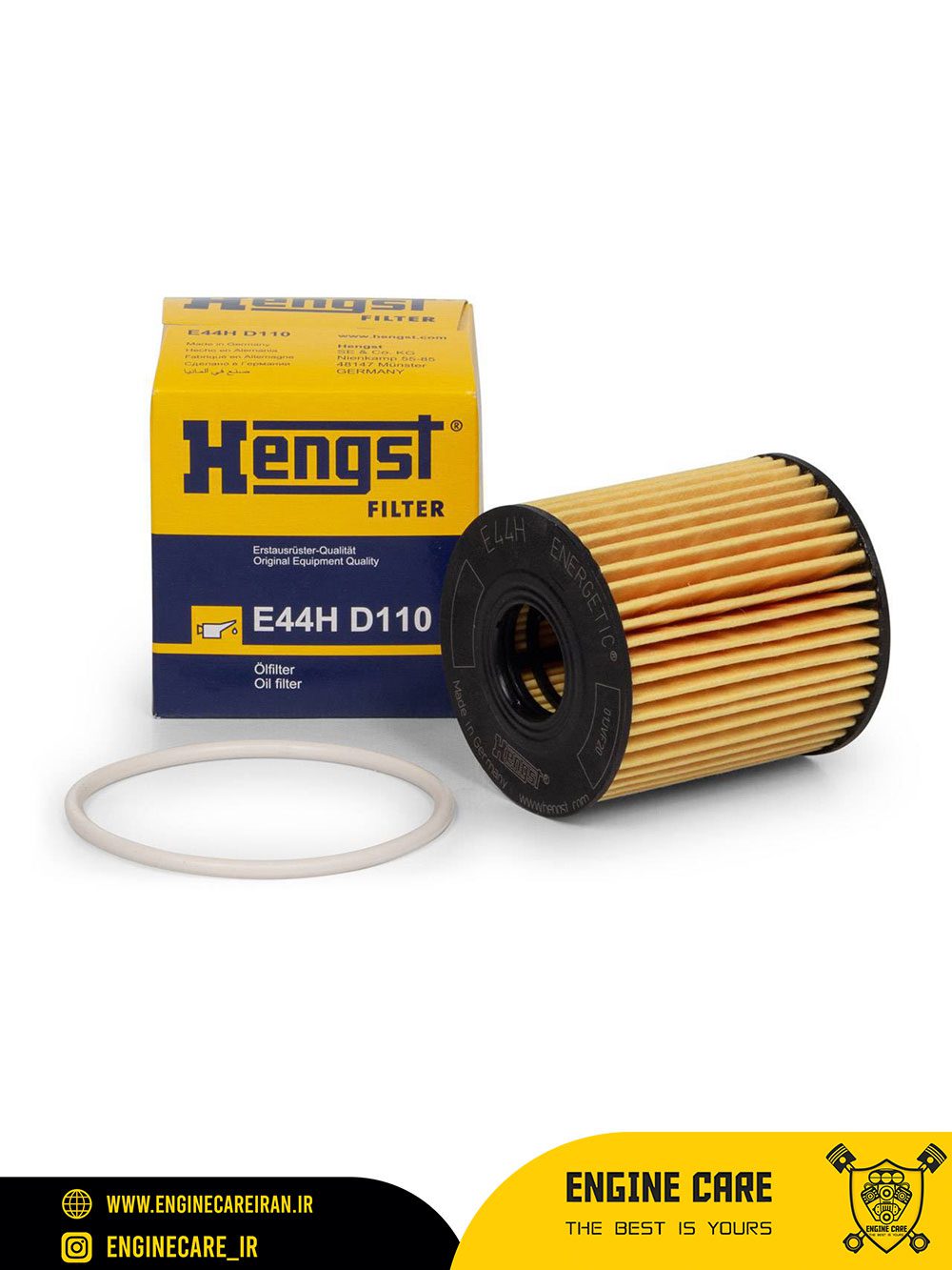 فیلتر روغن هنگست مدل HENGST E44H D110 — تصویر ۲