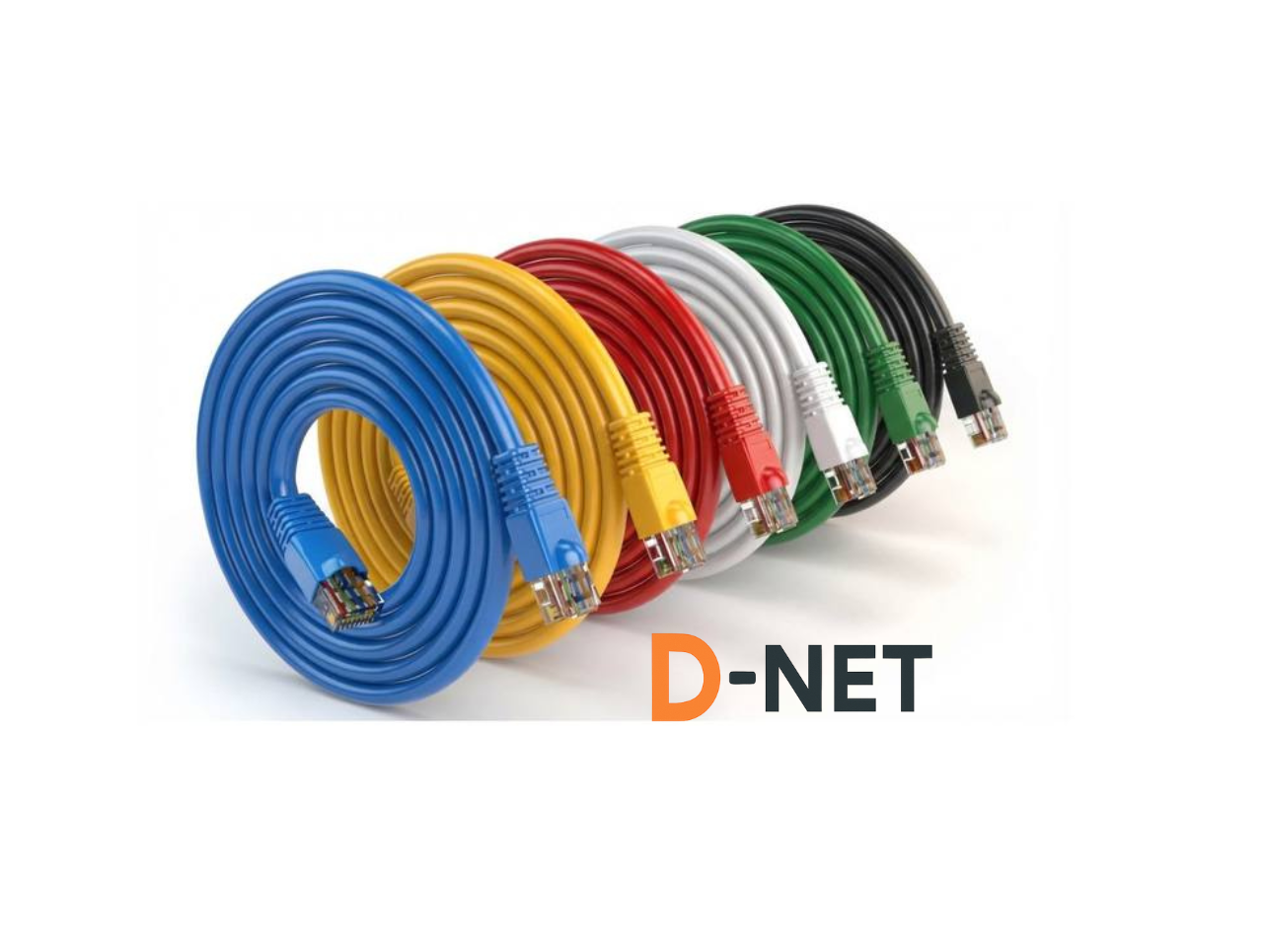 کابل شبکه پچ کورد50 سانتی CAT6 دی نت — تصویر ۲